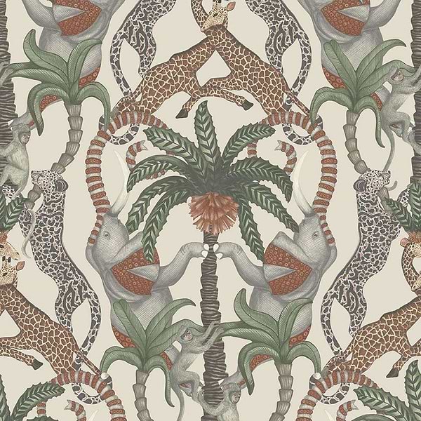 Safari Totem-Behang-Tapete-Cole & Son-Stone-Rol-119/2011-Selected Wallpapers