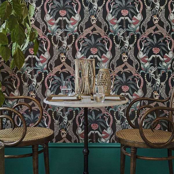 Safari Totem-Behang-Tapete-Cole & Son-Selected Wallpapers