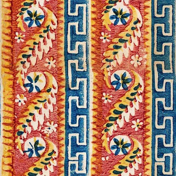 Samothraki-behang-Tapete-Mind the Gap-Red-300 cm (standaard)-WP20571-Selected Wallpapers