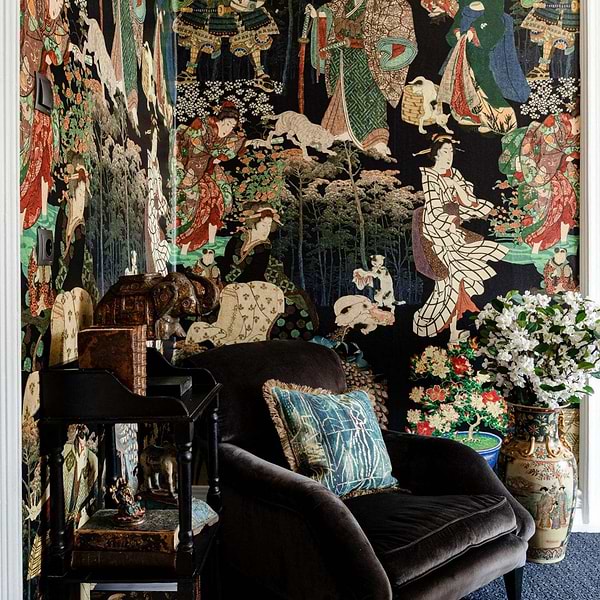 Samurai and Geisha-Behang-Tapete-Mind the Gap-Selected Wallpapers