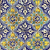 Sardegna Tiles-behang-Tapete-Mind the Gap-Blue-300 cm (standaard)-WP20574-Selected Wallpapers