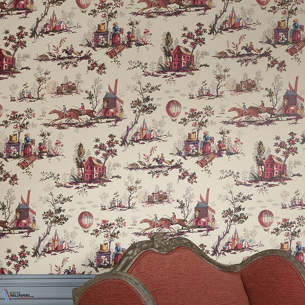 Scene de Campagne-behang-Tapete-Braquenie-Selected Wallpapers