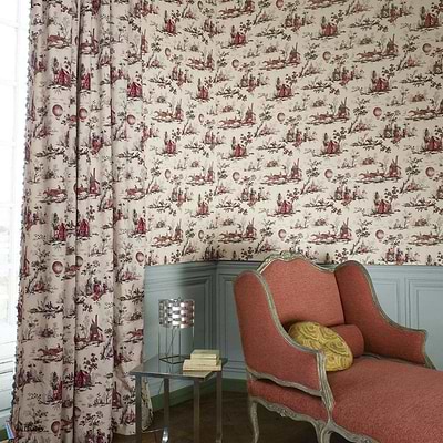 Scene de Campagne-wallpaper-Braquenie-Selected Wallpapers