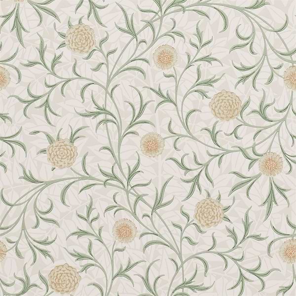 Scroll-behang-Tapete-Morris & Co-Thyme/Pear-Rol-210365-Selected Wallpapers