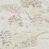 Sea Houses-behang-Tapete-Sanderson-Charchoal/Linen-Rol-216489-Selected Wallpapers