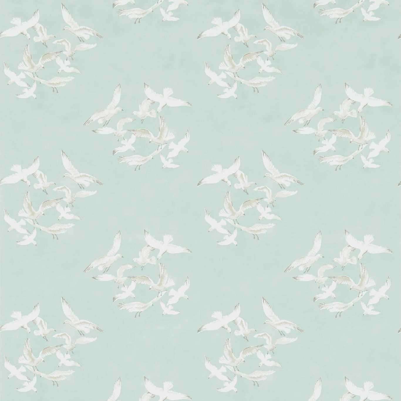Seagulls-behang-Tapete-Sanderson-Eau de Nil-Rol-214586-Selected Wallpapers