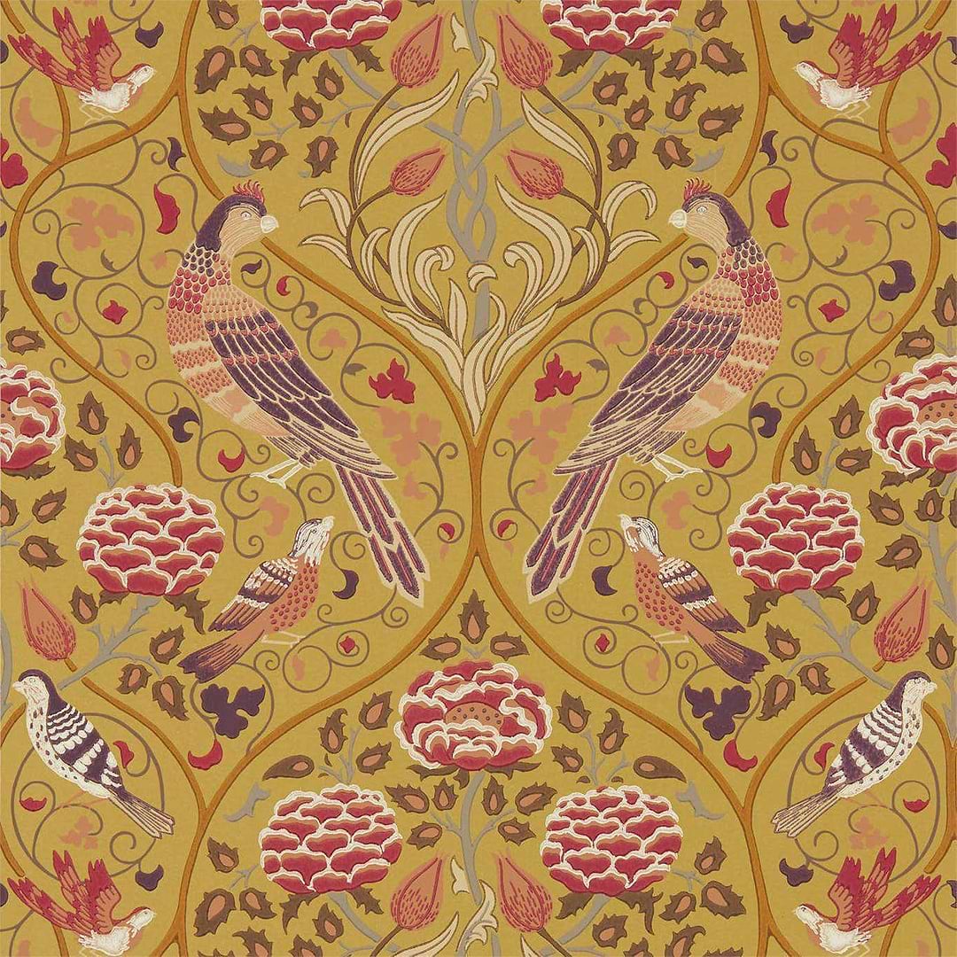 Seasons by May-behang-Tapete-Morris & Co-Saffron-Rol-216685-Selected Wallpapers