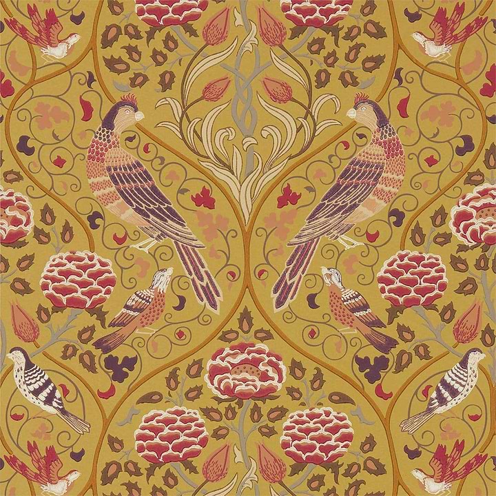 Seasons by May-behang-Tapete-Morris & Co-Saffron-Rol-216685-Selected Wallpapers
