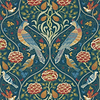 Seasons by May-behang-Tapete-Morris & Co-Indigo-Rol-216686-Selected Wallpapers