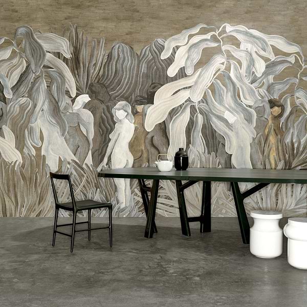 Secret Silhouettes-Behang-Tapete-Arte-Selected Wallpapers