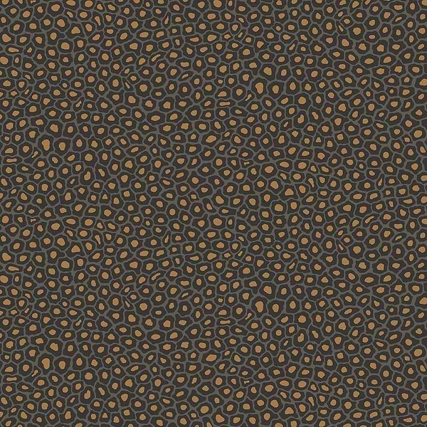 Senzo Spot-Behang-Tapete-Cole & Son-Charcoal & Gold-Rol-109/6032-Selected Wallpapers