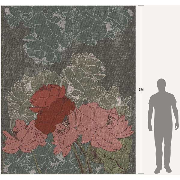 Seraphin-behang-Tapete-Inkiostro Bianco-Selected Wallpapers