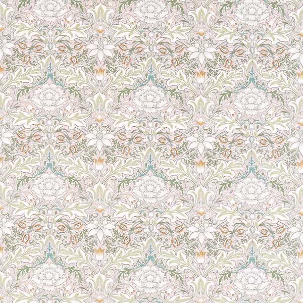 Simply Severn stof-Fabric-Tapete-Morris & Co-Cochineal/Willow-Meter (M1)-226904-Selected Wallpapers