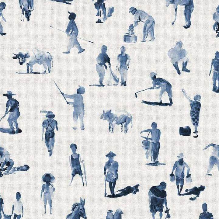 Sineu-Behang-Tapete-Coordonne-Indigo-Rol-8400070-Selected Wallpapers