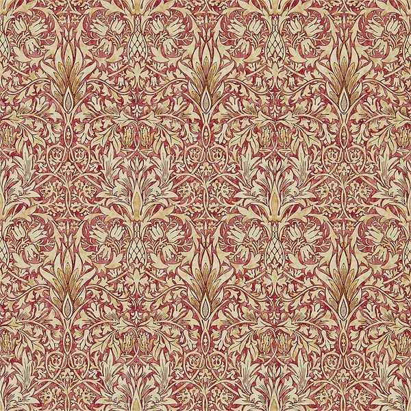 Snakeshead-behang-Tapete-Morris & Co-Madder/Gold-Rol-216426-Selected Wallpapers