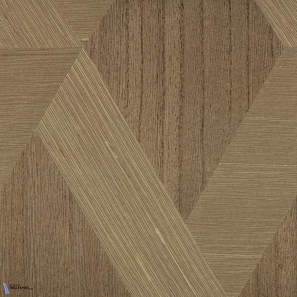 Soie Bois Losange-Behang-Tapete-CMO Paris-Miel-Meter (M1)-CMO WSO 02 20-Selected Wallpapers