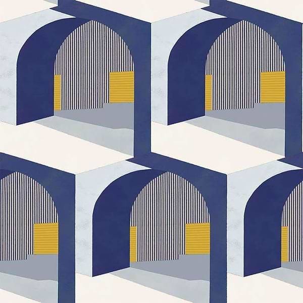 Soller-Behang-Tapete-Coordonne-Indigo-Rol-8400041-Selected Wallpapers