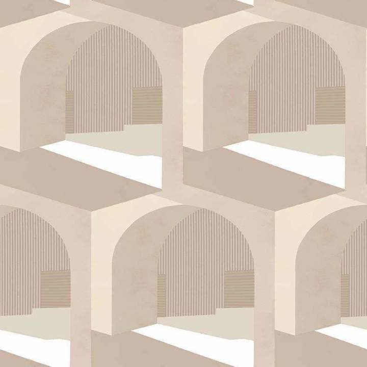 Soller-Behang-Tapete-Coordonne-Beige-Rol-8400043-Selected Wallpapers