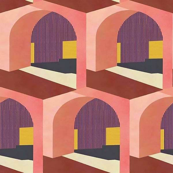 Soller-Behang-Tapete-Coordonne-Peach-Rol-8400044-Selected Wallpapers