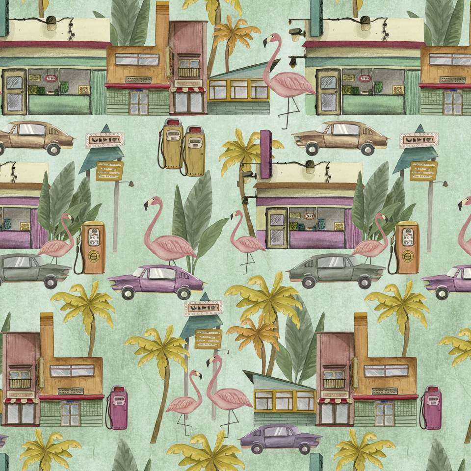 South Beach-behang-Tapete-Inkiostro Bianco-1-Vinyl 68 cm-INKENIP1901-Selected Wallpapers