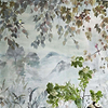 Special Miyako Scene 2-behang-Tapete-Designers Guild-Dove-Set-PDG1112/01-Selected Wallpapers