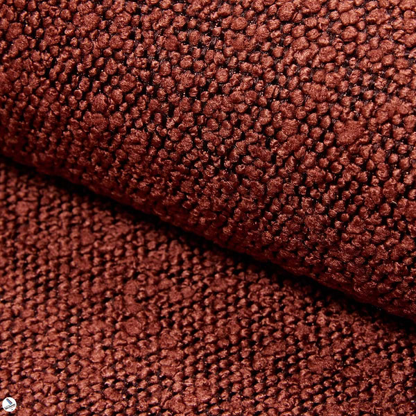 Sponge Bouclé-Behang-Tapete-Dutch Walltextile Company-Chestnut Brown-Meter (M1)-DWC_BOU_07-Selected Wallpapers