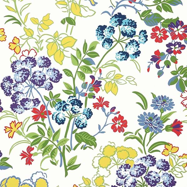 Spring Garden-Behang-Tapete-Thibaut-Brights-Rol-T14341-Selected Wallpapers