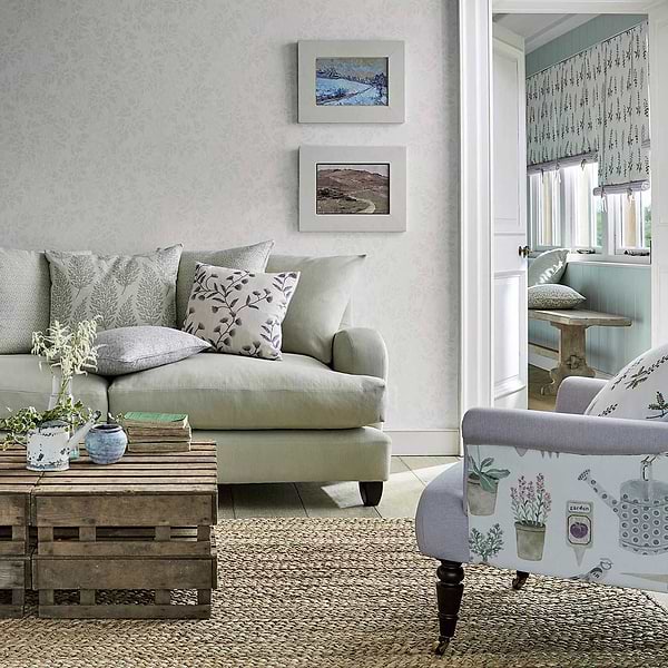 Spring Leaves-behang-Tapete-Sanderson-Selected Wallpapers