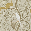 Squirrel & Dove-behang-Tapete-Sanderson-Linen/Ivory-Rol-DVIWSQ101-Selected Wallpapers