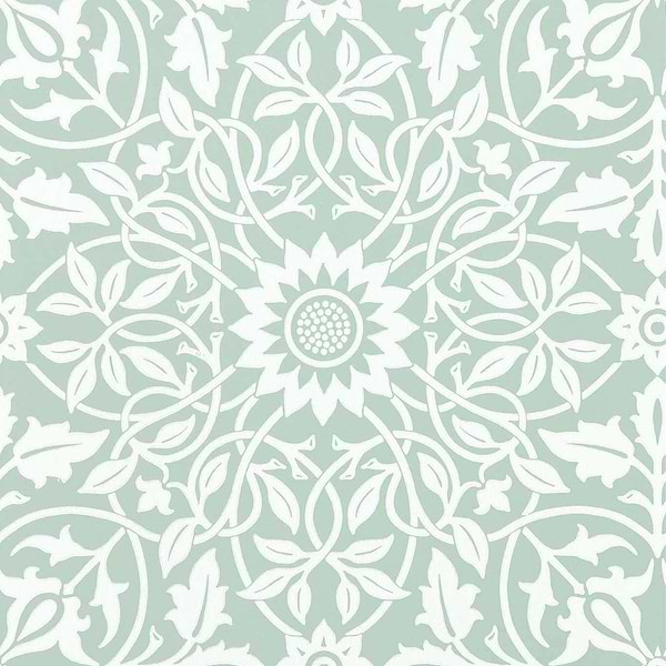 St James Ceiling-Behang-Tapete-Morris & Co-Willow-Rol-217077-Selected Wallpapers