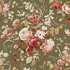 Stapleton Park-behang-Tapete-Sanderson-Olive/Bengal Red-Rol-217046-Selected Wallpapers