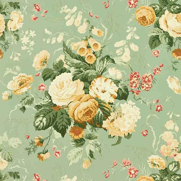 Stapleton Park-behang-Tapete-Sanderson-Sage/Honey-Rol-217047-Selected Wallpapers