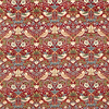 Strawberry Thief Velvet stof-Fabric-Tapete-Morris & Co-Crimson/Slate-Meter (M1)-236933-Selected Wallpapers