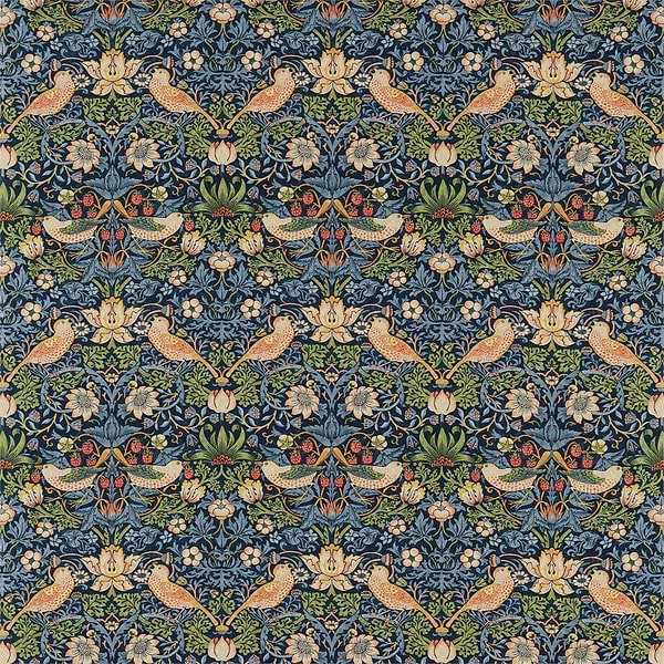 Strawberry Thief stof-Fabric-Tapete-Morris & Co-Selected Wallpapers