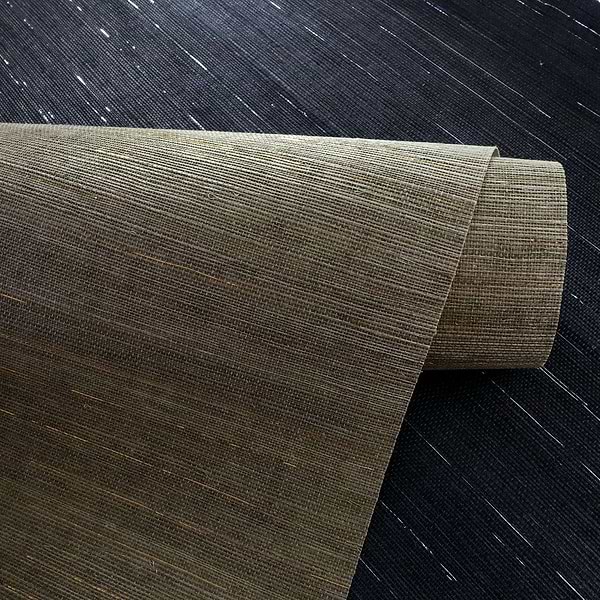 Striata-behang-Tapete-Casamance-Kaki / Or-Meter (M1)-70882964-Selected Wallpapers