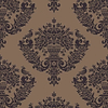 Sudbury-behang-Tapete-Cole & Son-Black on Metallic-Rol-88/12050-Selected Wallpapers