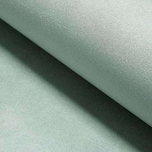 Suedine-Behang-Tapete-Dutch Walltextile Company-Mint-Meter (M1)-DWC_suede_10-Selected Wallpapers