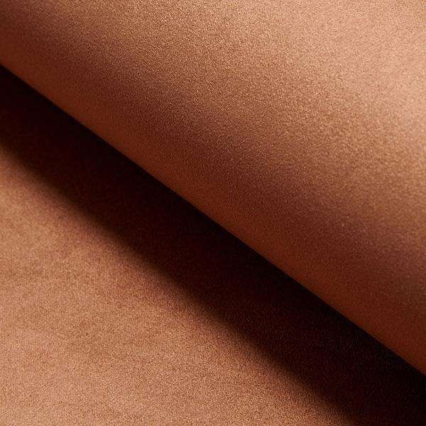Suedine-Behang-Tapete-Dutch Walltextile Company-Cinnamon Brown-Meter (M1)-DWC_suede_78-Selected Wallpapers