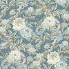 Summer Peony-Behang-Tapete-GP&J Baker-Denim-Rol-BW45095.5-Selected Wallpapers
