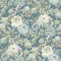 Summer Peony-Behang-Tapete-GP&J Baker-Denim-Rol-BW45095.5-Selected Wallpapers