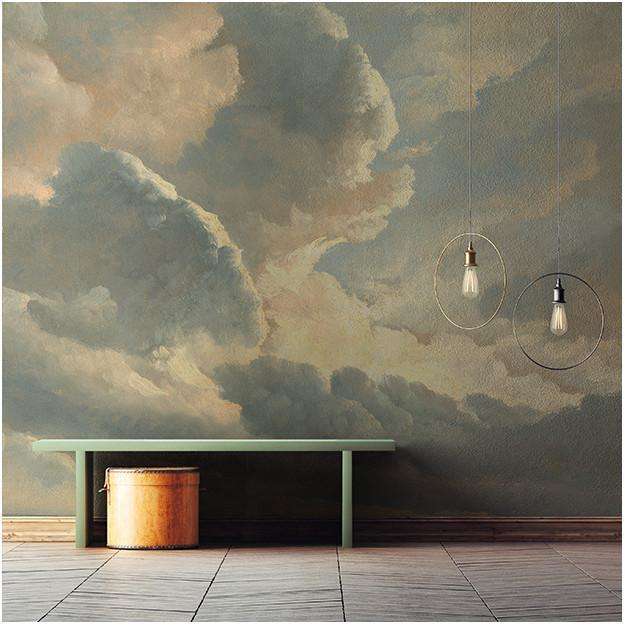 Sunset Clouds-behang-Tapete-Les Dominotiers-Selected Wallpapers