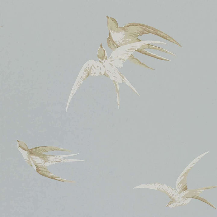 Swallows-behang-Tapete-Sanderson-Silver-Rol-DVIWSW104-Selected Wallpapers