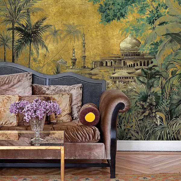 Taj Mahal-Wallpaper-Coordonne-Selected Wallpapers