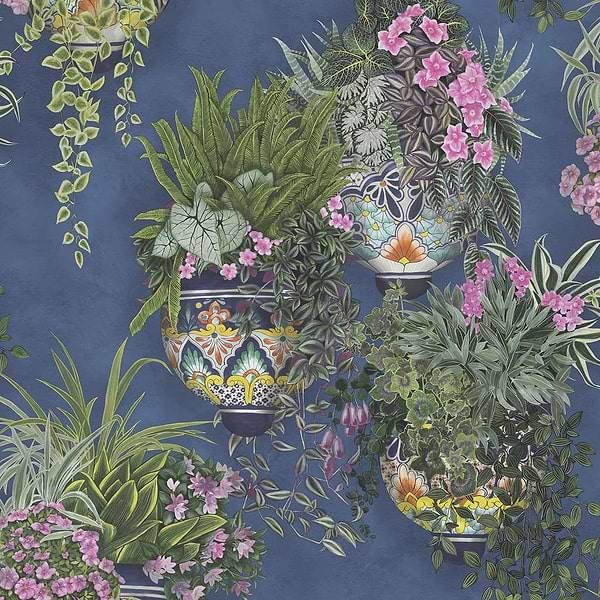 Talavera-behang-Tapete-Cole & Son-Cerulean Sky-Rol-117/9026-Selected Wallpapers