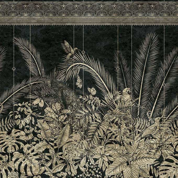 Tampura-behang-Tapete-Inkiostro Bianco-1-Gold Leaf-INKVXXO1801-Selected Wallpapers