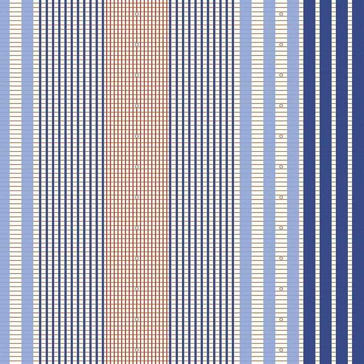 Teresa Sapey 1/40 behang-Behang-Tapete-Coordonne-Blue-Non Woven-8000078N-Selected Wallpapers