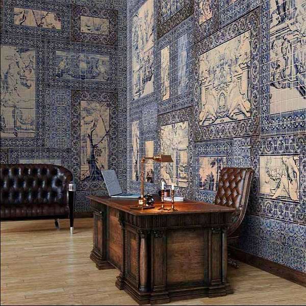 The Alfama behang-behang-Daisy James-Selected Wallpapers &amp; Interiors