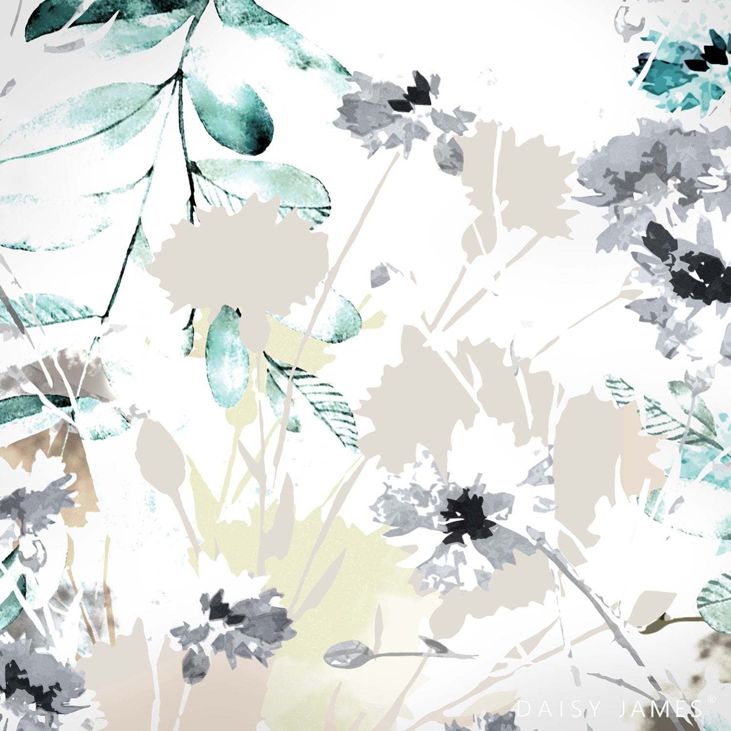 The Ash NO2 behang-behang-Daisy James-NO2-Vinyl-M2-Selected Wallpapers &amp; Interiors