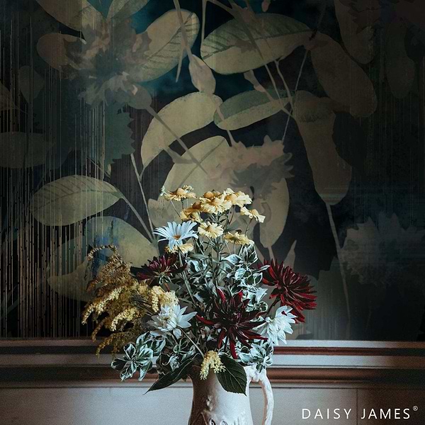 The Ash NO3 behang-behang-Daisy James-Selected Wallpapers & Interiors