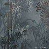 The Bamboo Blue behang-behang-Daisy James-Blue-Vinyl-M2-Selected Wallpapers &amp; Interiors